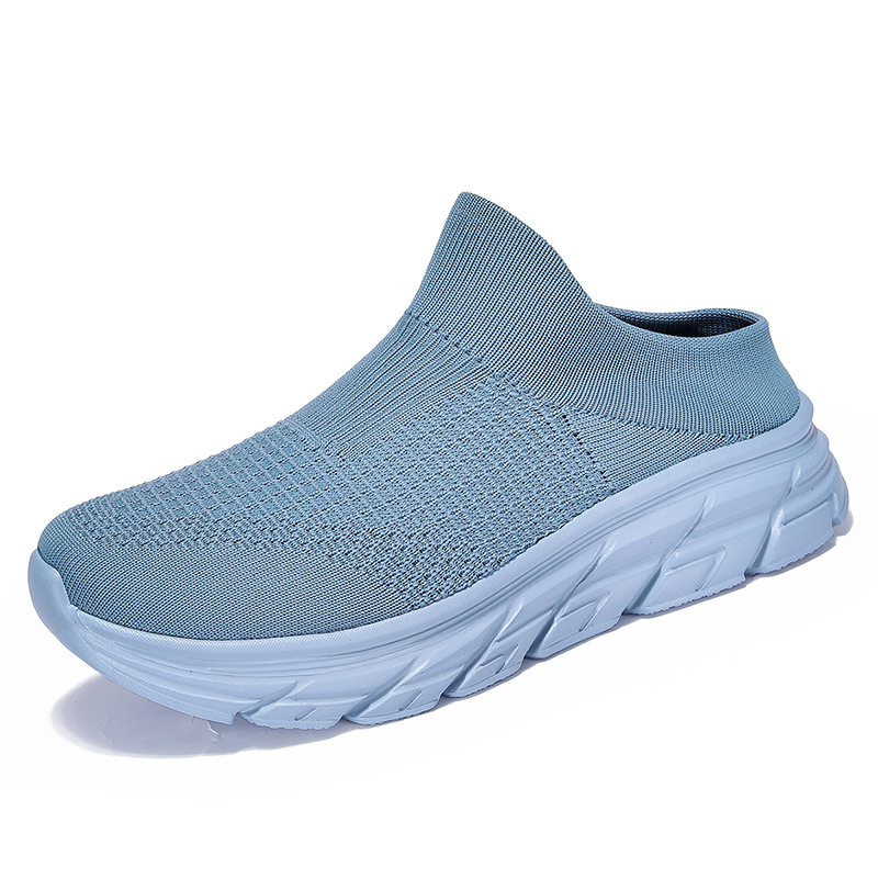 Mules Deportivos para Hombre Talla 46-47 de Tejido Volador y MD Transpirable para Ocio