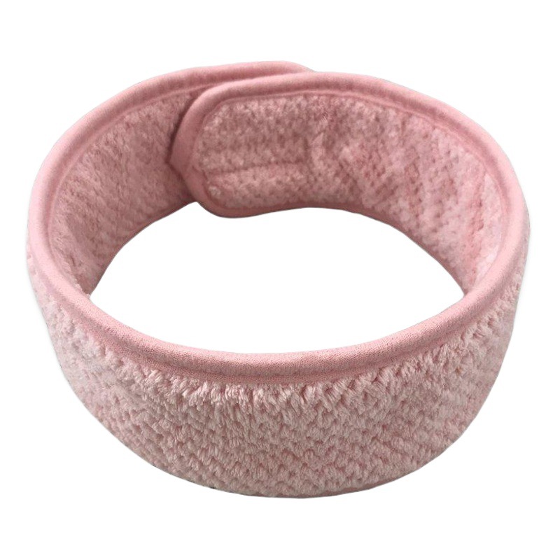 Invierno absorbente banda de pelo caliente piña Plaid velcro pelo banda cara lavado diadema belleza europea y americana diadema tocado