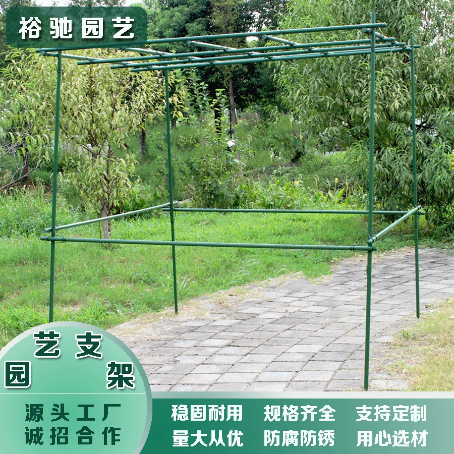 Опорные стойки для растений из стали с пластиковым покрытием, для выращивания и поддержки растений, напрямую от производителя.