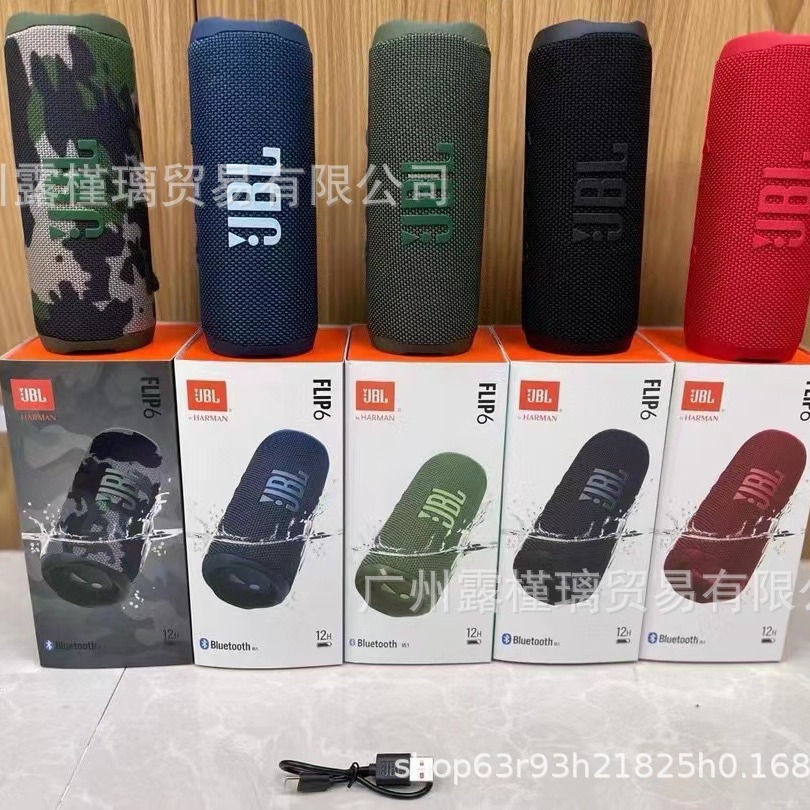 Top de comercio exterior con jb FLIP6 caleidoscopio 6a generación altavoz Bluetooth inalámbrico subwoofer al aire libre tws mini altavoz