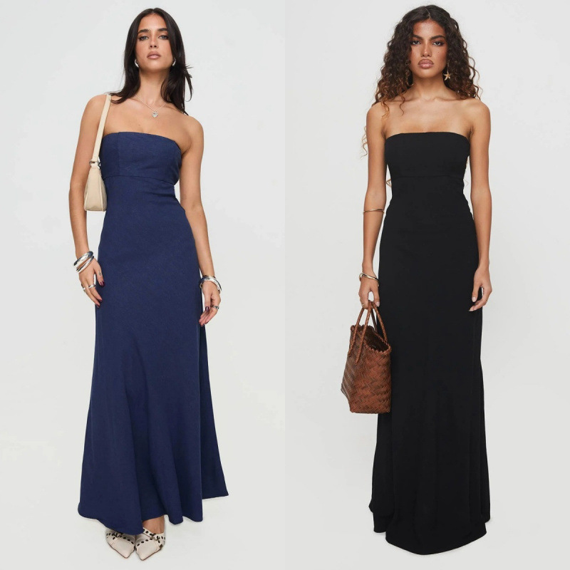 Princess Polly Tube Top Slim Dress Two-Color Yahir