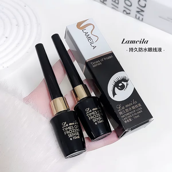 Lamela Waterproof Eyeliner 10ml Pen Gel Eyeliner Hard Tip Quick-drying Sweat-resistant Non-smudging 760