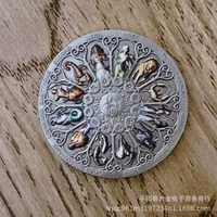 Медаль, монеты, металлические знаки зодиака, валюта, (Торговля через границу)