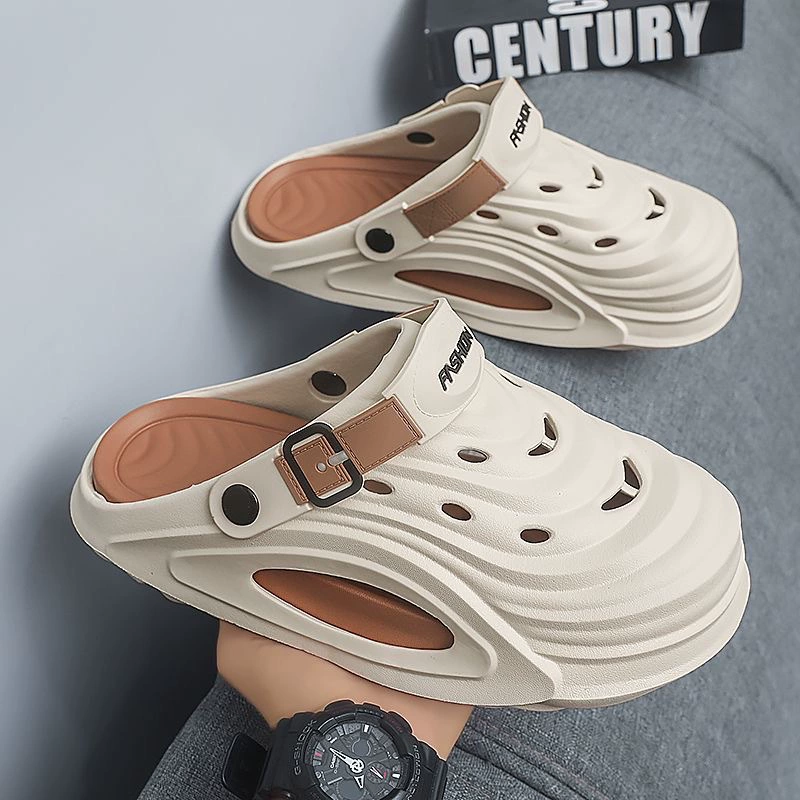 Мужские уличные сабо, мужские шлепанцы, мужская пляжная обувь, мужские домашние тапочки, мужские сандалии, сандалии, женские тапочки, мужские