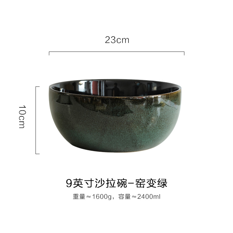 Vajilla de cerámica transfronteriza creativo tazón de ramen de frutas y verduras tazón de sopa grande vajilla personalizada tazón de ensalada vajilla para el hogar tazón