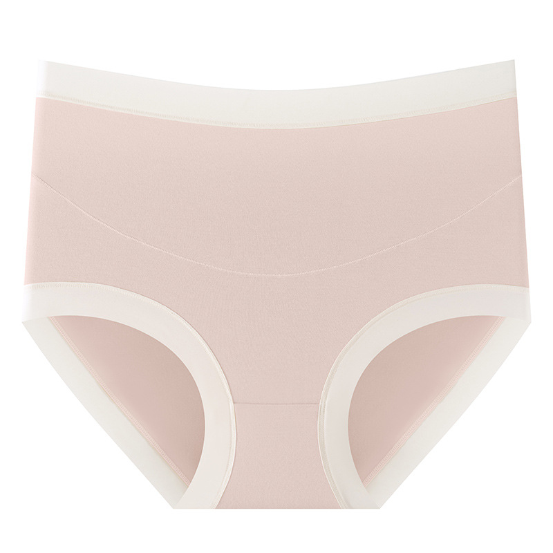 Ropa interior de maternidad, entrepierna antibacteriana de algodón puro para mujer, embarazo medio y tardío, soporte para el abdomen, cintura alta, pantalones cortos de gran tamaño sin costuras, estilo delgado y refrescante