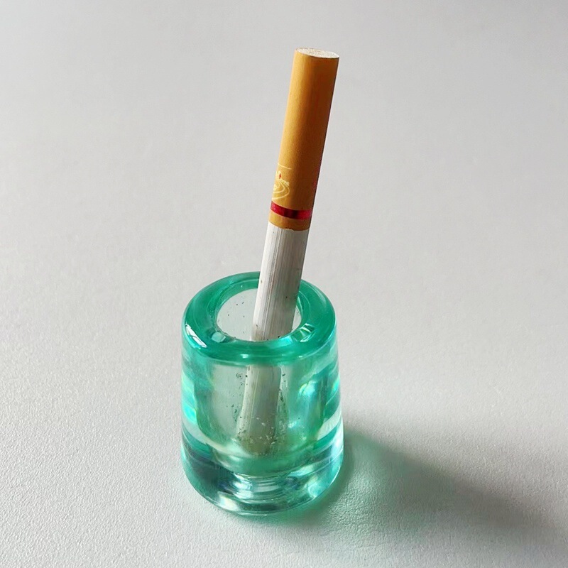 Cigarette Extinguisher Xiaohongshu Douyin Cigarette Extinguisher Cigarette Butt Fire Extinguishing Plug Heat-Resistant Flame Extinguishing Plug Ashtray Cigarette Butt