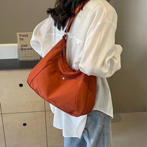 Leisure Large Backpack for Women 2025 Fashion Classy Crossbody Bag Spring Shoulder Bag Large Capacity Fabric Bag