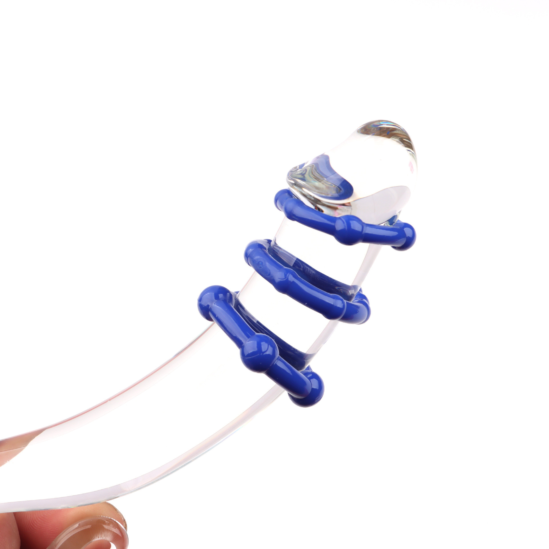 Beaded Delay Ring for Men, TPE Triple-Ring Semen-Locking Condom Ring, Long-Lasting Adult Sex Aid — detail image 9