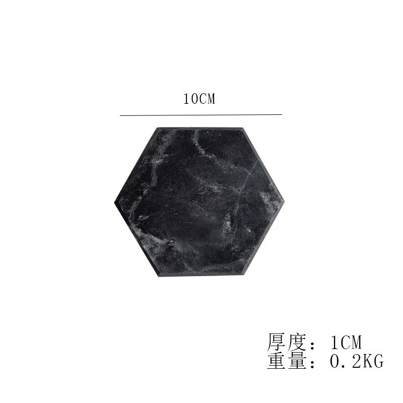 Nordic ins posavasos de mármol natural suministros de hotel posavasos de café manteles individuales de lujo ligero fabricantes de almohadillas de aislamiento al por mayor