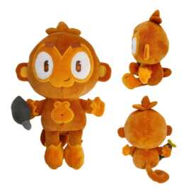 跨境新品 dart monkey plush毛绒玩具公仔毛绒玩偶来图来样