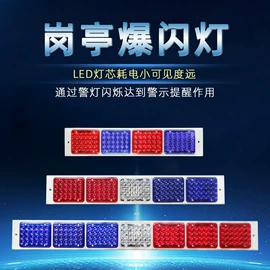 交通警示灯;太阳能灯;路障