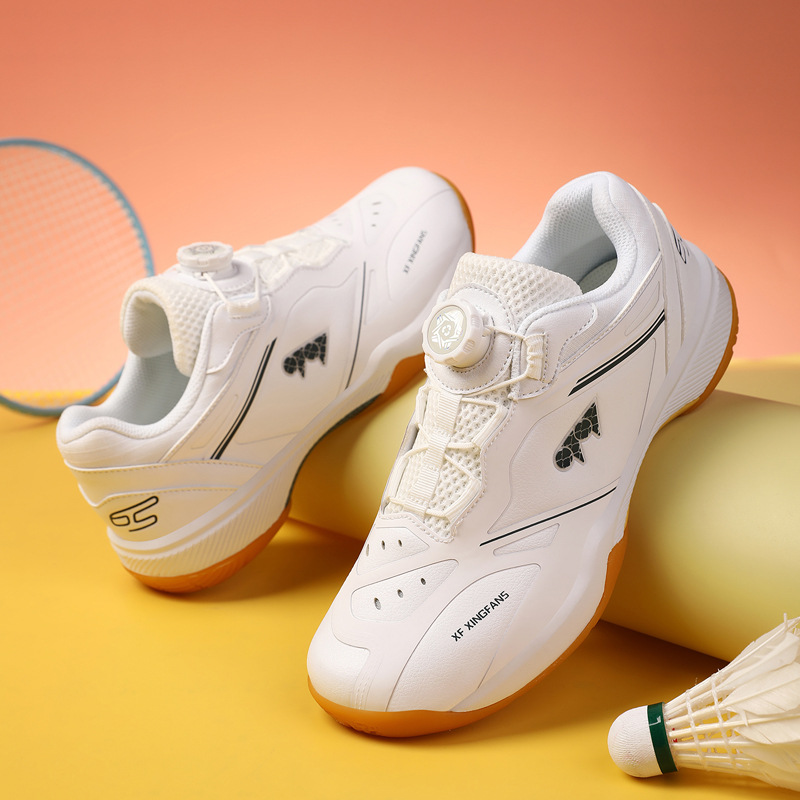 Nuevos zapatos de bádminton de entrenamiento profesional anti-deslizante para hombres y mujeres zapatos de tenis de mesa transfronterizos de Amazon
