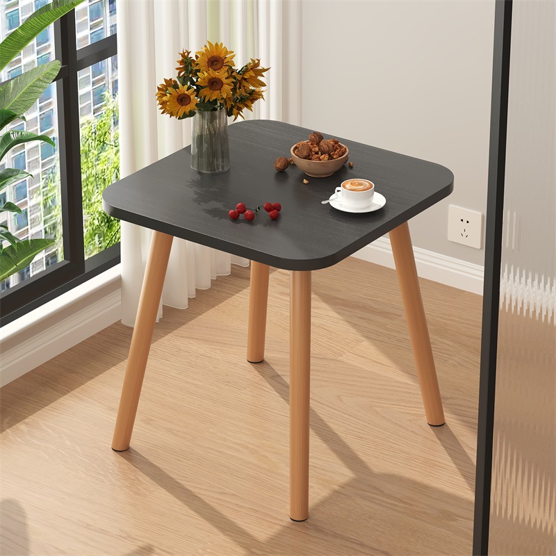 노블 블랙 [사각형 테이블 40*40 높이 50]]