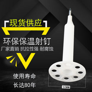 Internal and External Wall Insulation Nails Bg Nails Rock Wool Extruded Glass Wool Board Insulation Special Nail Gun Insulation Board Nail Gun