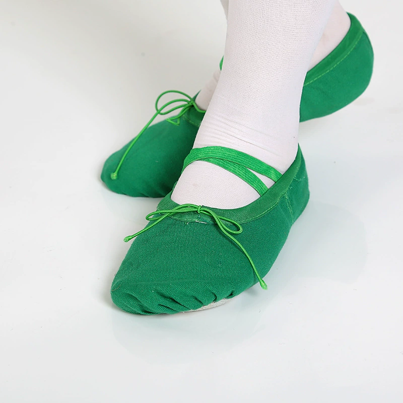 Детская танцевальная обувь, женская мягкая подошва для тренировок для мальчиков и девочек, белое танцевальное боди, Йога, Кошачий коготь, китайский балет для взрослых