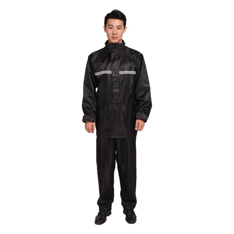 Conjunto separado de impermeable y pantalones impermeables, impermeable para hombres y mujeres, resistente para lluvia intensa, adecuado para bicicletas eléctricas y motocicletas, impermeable con capucha para exteriores.