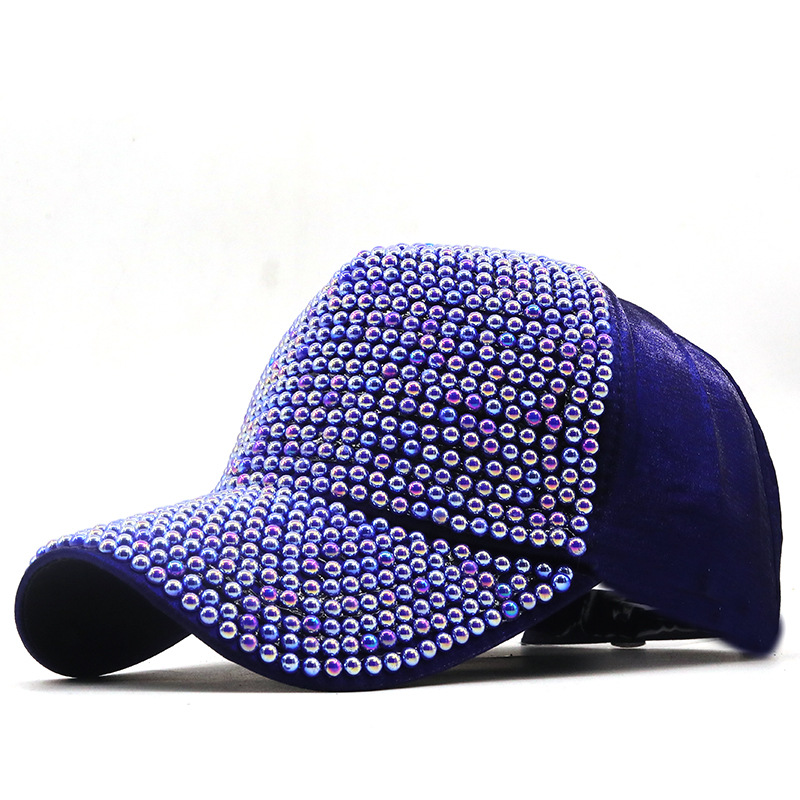 Fashion Colorful Pearl Baseball Cap Wholesale Nihaojewelry display picture 9