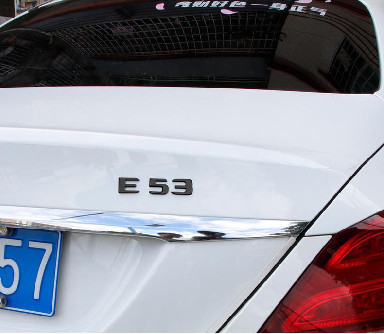 Mercedes-Benz C200L C63S E300L CLA45 AMG tail emblem, letter decals, and car stickers