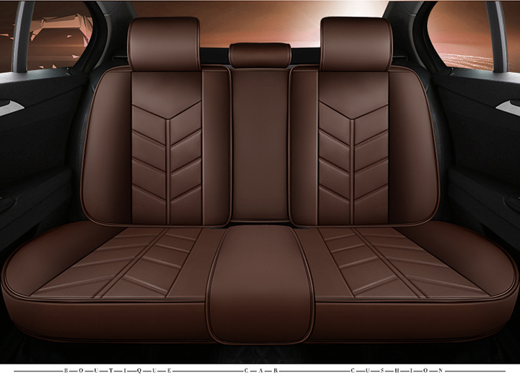 Cross-border foreign trade car seat cover five seat cover fully surrounded winter seat cushion four seasons leather cushion factory generation