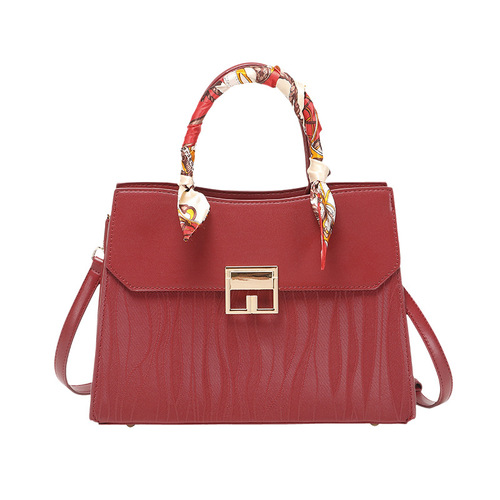 Red Handbag for Women, Mother's Wedding Bag  New Model, High-End, Mid-Age Lady Shoulder Bag, Grandmother's Crossbody Bag for Women