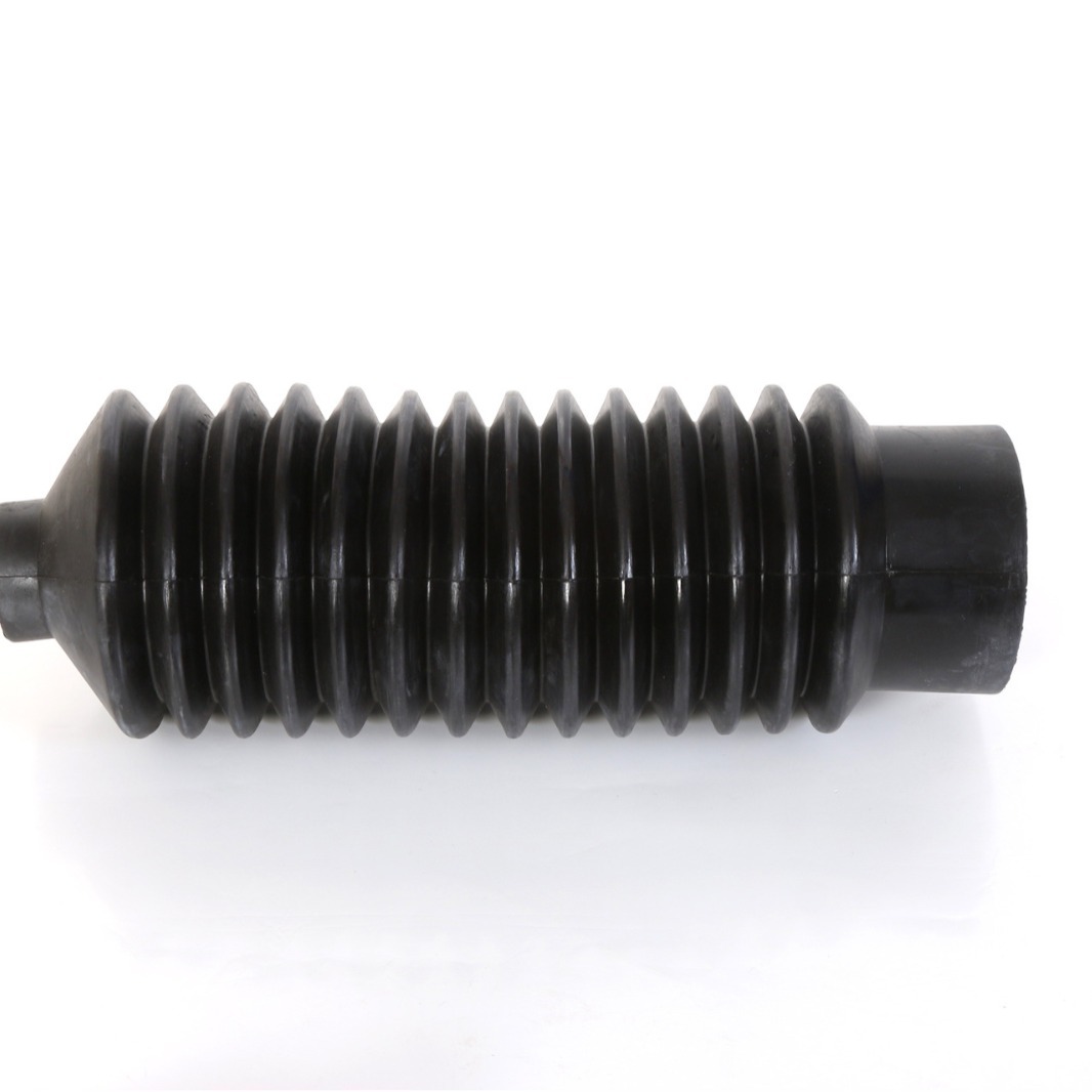 cubierta de polvo de goma tubo corrugado de goma tubo telescópico cubierta de polvo de silicona cubierta corrugada proveedor de fábrica