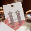 Silver needle, advanced small design earrings, silver 925 sample, internet celebrity, high-quality style, Korean style