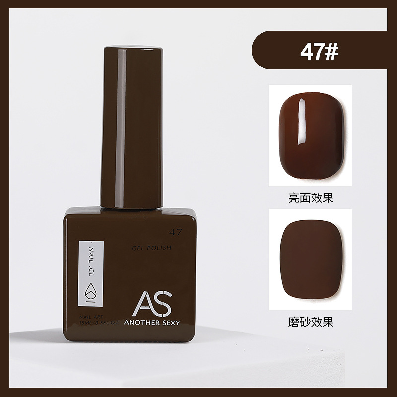 Internet celebridad esmalte de uñas pegamento 2021new traje de verano 60 popular color una botella un color pequeño conjunto para salón de uñas