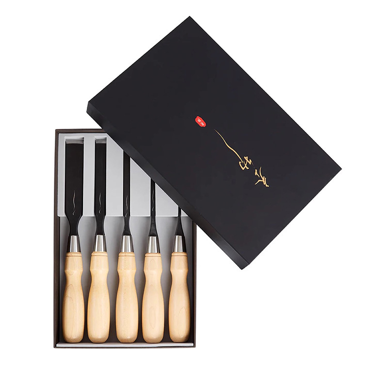 Reference Powder Steel Woodworking Chisel Wood Chisel Professional Woodworking Flat Chisel Carpenter Flat Mouth High Hardness Hand Chisel Tool