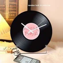 网易云音乐黑胶唱片创意高级指针摆件时尚ins风装饰品生日礼物