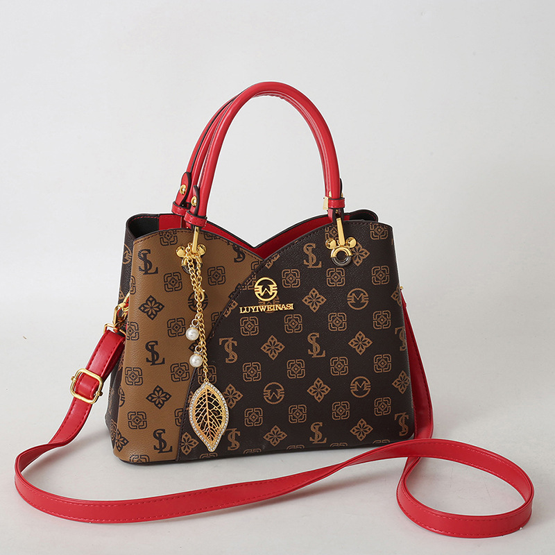 Nuevo bolso de las mujeres bolso de hombro del bolso de las mujeres nicho moda todo-fósforo pequeño bolso cuadrado PU bolsa de mensajero