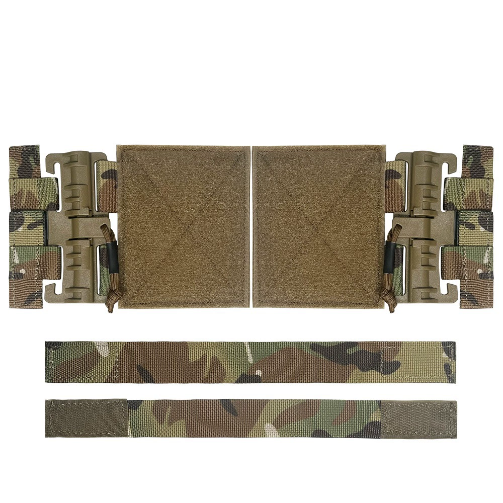 Тактическая быстросъемная пряжка UNIONTAC, быстросъемная пряжка-застежка для жилета, модификационный аксессуар для жилета MOLLE, упаковка из 2 штук.