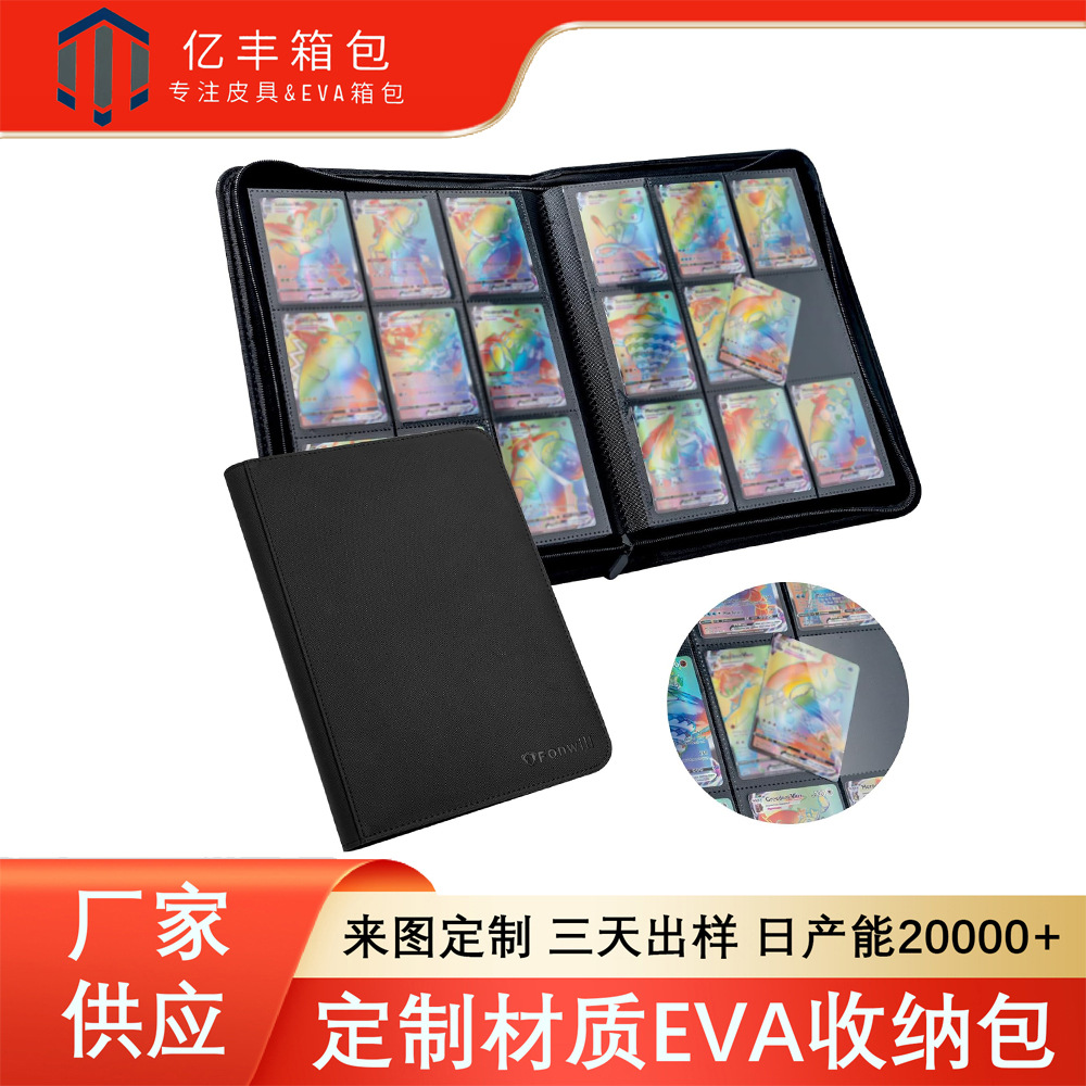 Polyurethane folder with zipper