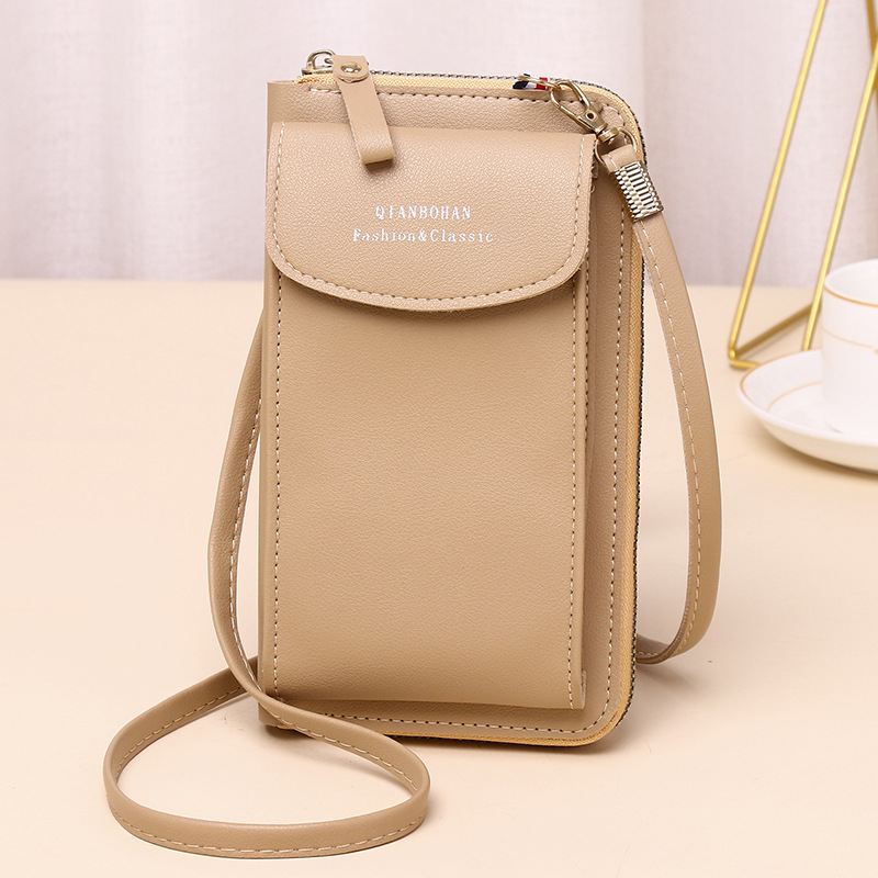 2021 nueva bolsa de teléfono móvil de gran capacidad multi-funcional de las mujeres cartera hombro pequeña cintura bolsa crossbody teléfono móvil cartera