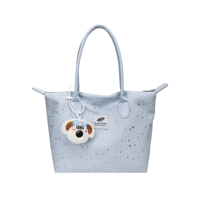 2026 bolsas de hombro de viaje de gran capacidad de mujeres bolsas de mano coreanas bolsas colgantes de dibujos animados