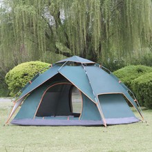 帳篷戶外便攜式折疊露營加厚防雨野外野營裝備野餐全自動公園室內