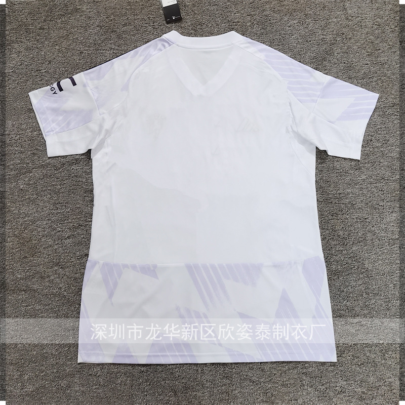 曼联球衣2025-26曼联客场白色足球服 football