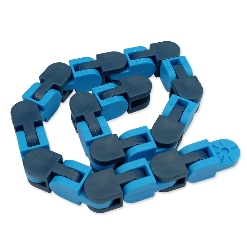 Productos transfronterizos de 24 secciones de la cadena de la pista de la bicicleta de 24 secciones de la cadena de la pista de la bicicleta