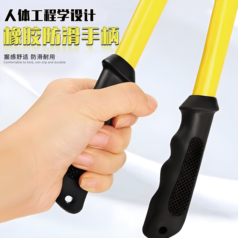 Customizado cortador de alambre cortado herramientas de corte de alambre de grado industrial tijeras de alambre de acero 18 pulgadas especial 36 pulgadas cortador de barra de acero de ahorro de mano de obra