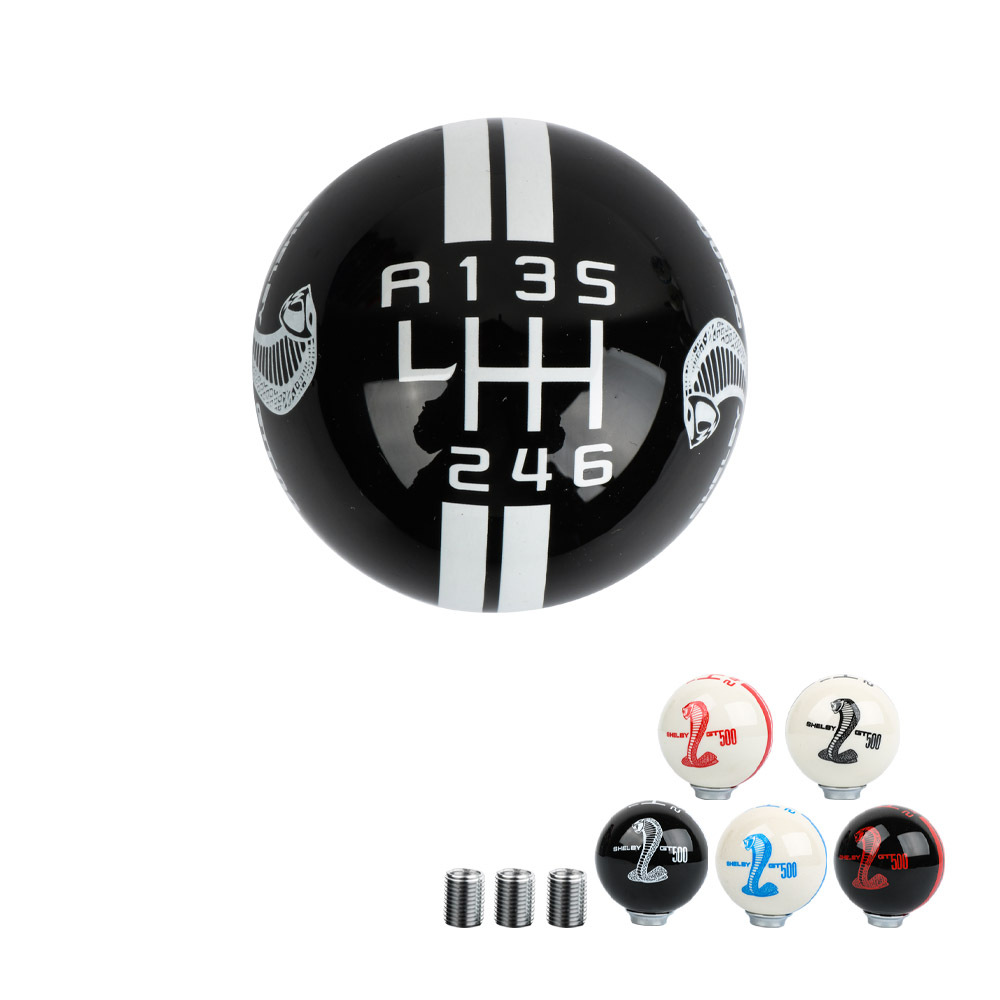 New cross-border car modification personality decoration Mustang 6-speed Sher Cobra gear head universal accessories