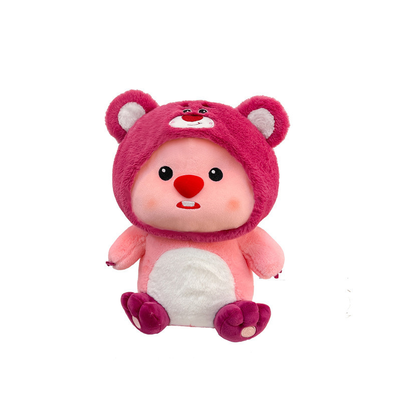 インターネット有名人がイチゴクマビーバールビー人形漫画イチゴクマルビー人形ぬいぐるみ女の子ギフトに変身|undefined
