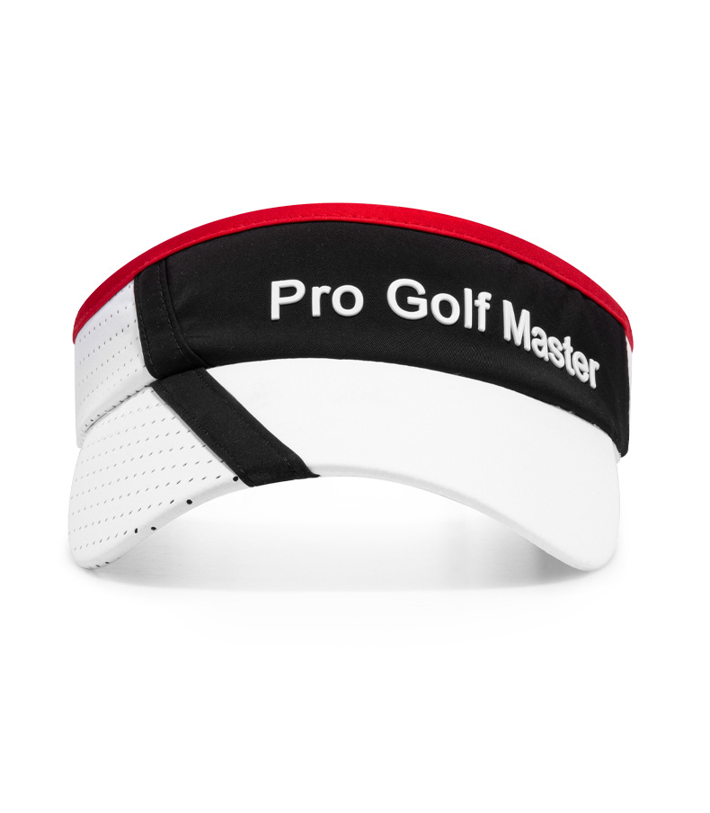 Mũ golf PGM không đỉnh thể thao che nắng mùa hè, vành rộng 19 cm — MZ052-Trắng đen đỏ, MZ052-Trắng Đen, MZ025-Mũ bóng không đỉnh [màu đỏ], MZ045-Đen Trắng chi tiết 39