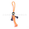 New Umbrella Rope Smile Face Weaving keychain Buddy Biker Keychain Doll Pendant keychain
