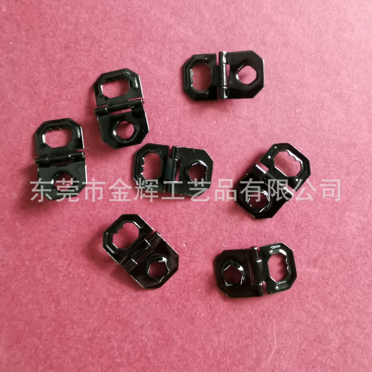 锯齿挂片老虎扣小锯齿挂 挂扣合页 单孔扣合页盐雾测试 背板暗挂