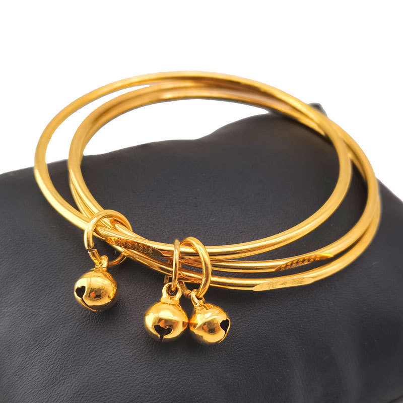 直播爆款越南沙金手环 遇见520激光手镯三生三世手圈镀金礼品|ms