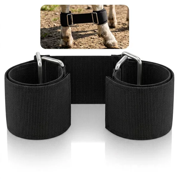 Goat leg straps, nylon fixed leg straps for horses, goat leg fixing straps for milking, grooming, and anti-kick restraint straps