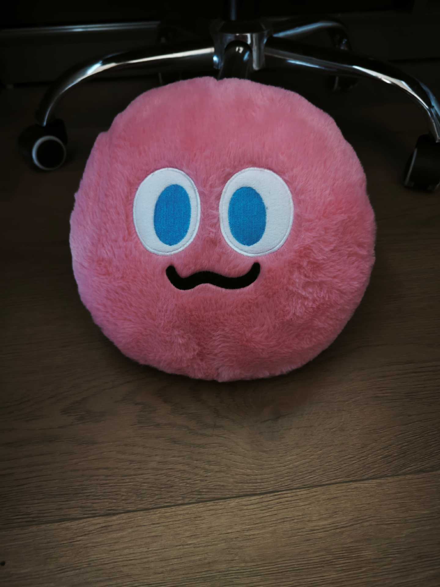 Pink Emoticon Pack, Cute Cartoon Car Headrest, Car Neck Pillow, In-Car Cushion, Pillow
