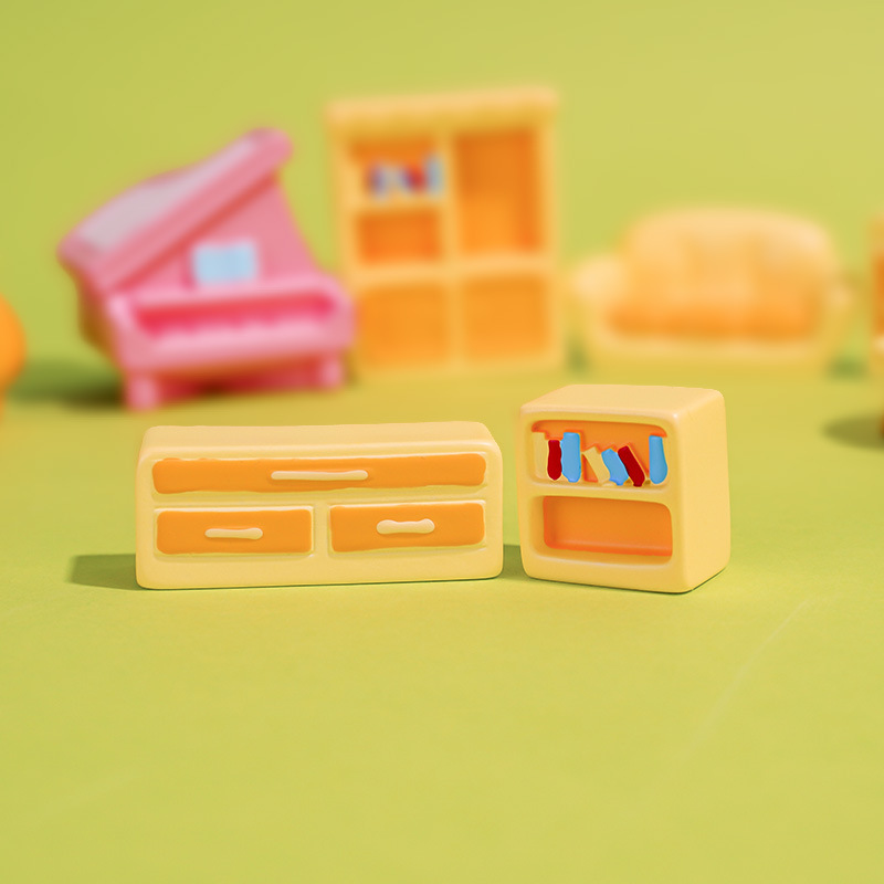 Sala de estar, dormitorio, decoración de la casa del bebé, micro paisaje, dibujos animados, pequeños muebles creativos, accesorios de bricolaje, pequeños adornos de escritorio