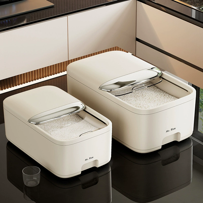 Лоскользящие ведра для риса для домашнего хранения насекомых и влаги