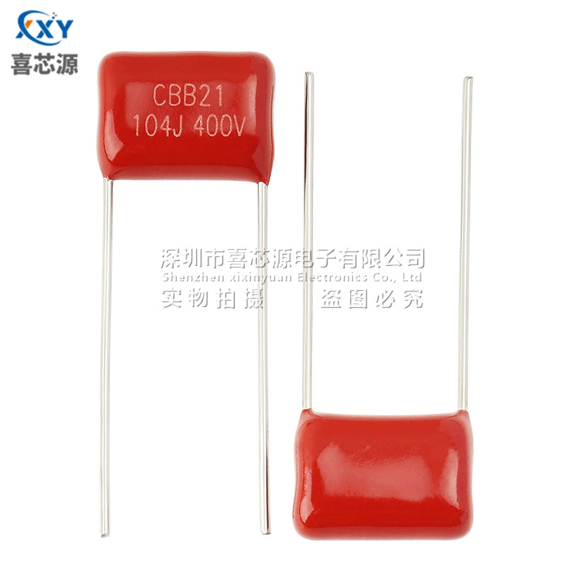 Конденсатор CBB22 400V104J расстояние ног 10 мм 0.1UF P10 100NF модуль вставка напрямую металл плёночный конденсатор